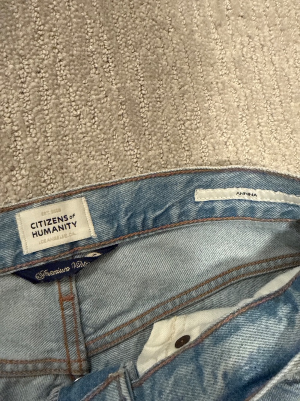EUC Citizens of Humanity Annina Jeans - Picture 3 of 7